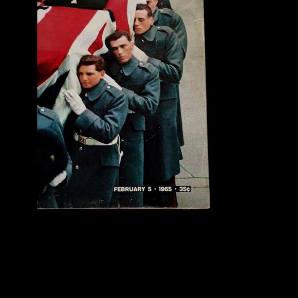 Rare Life Magazine February 5, 1965 Churchill Funeral - Picture 2 of 14